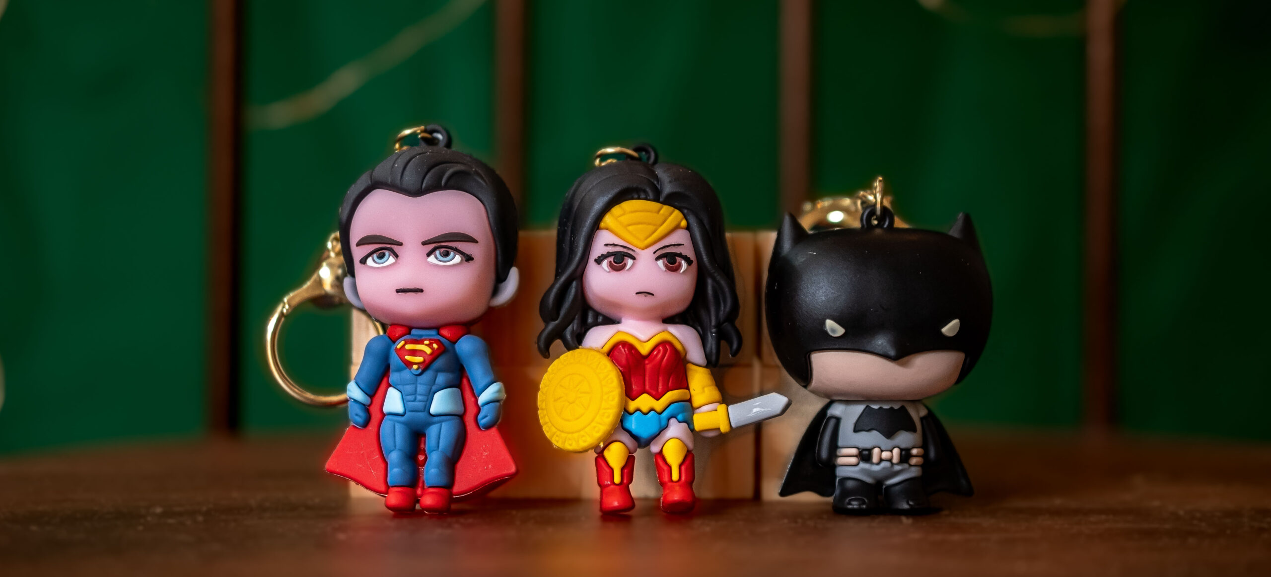 DC characters keychains