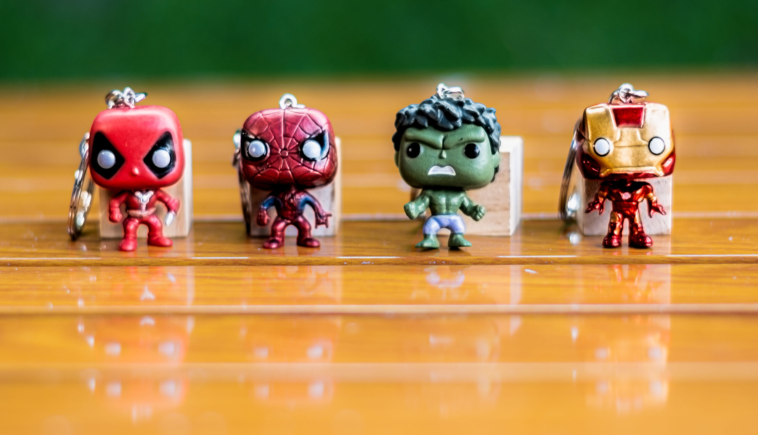 Marvel mini keychains