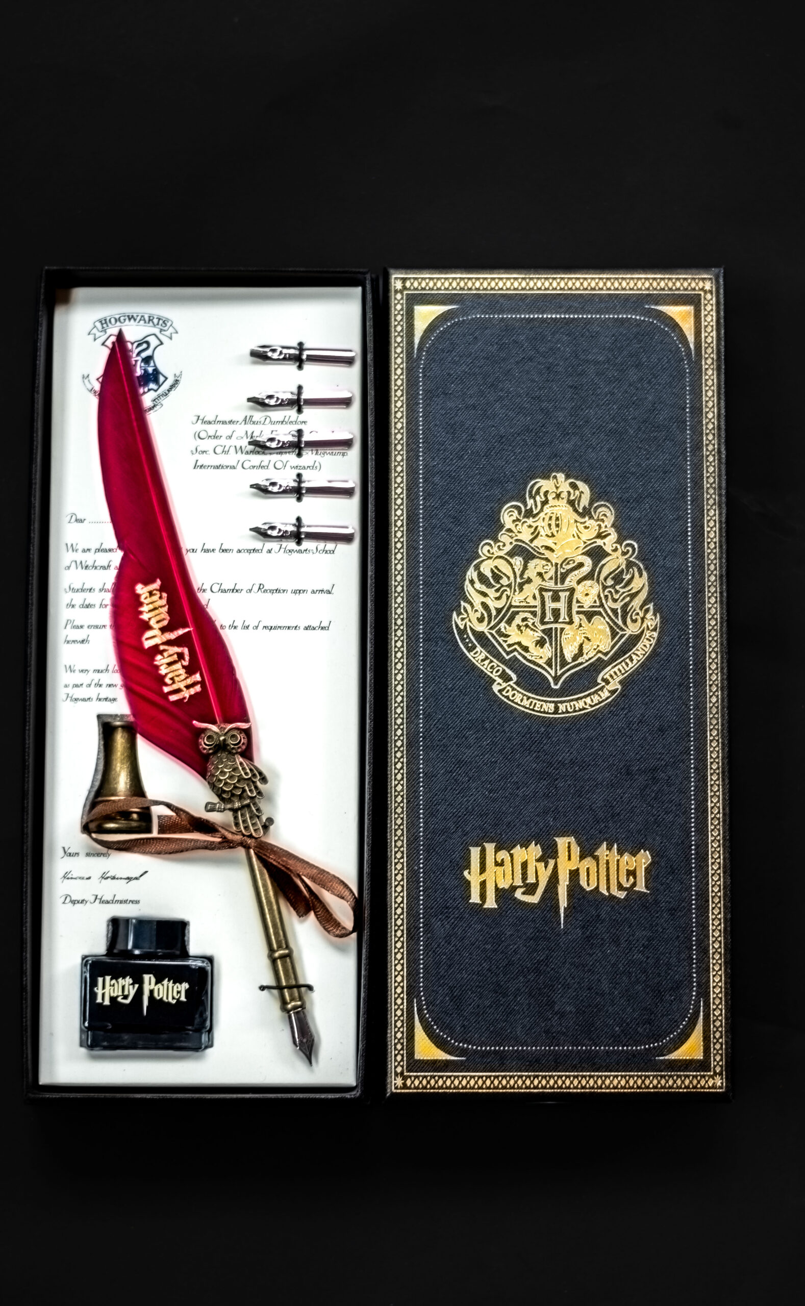 Harry Potter quill set