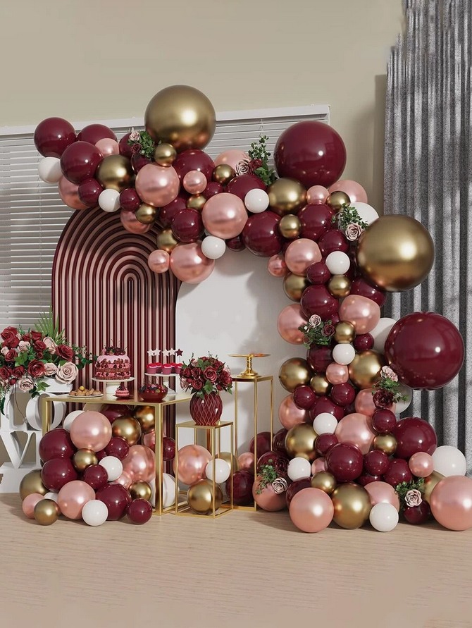 Balloon decoration set