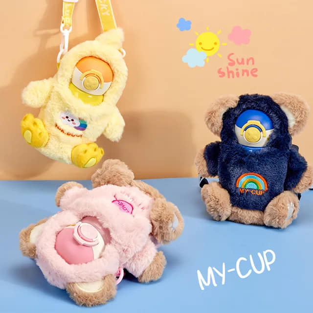 Plush isothermal bottle