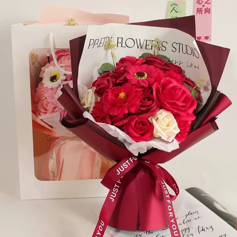 Artificial flower bouquet