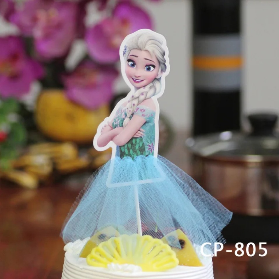Elsa cake topper