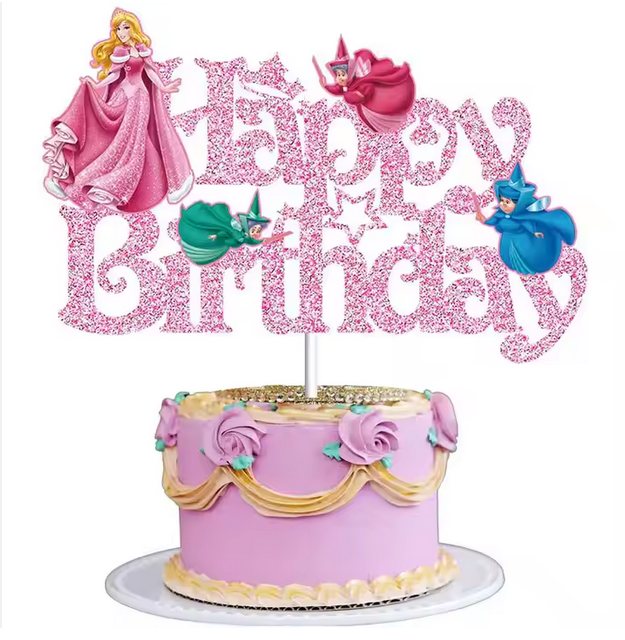 Sleeping beauty Cake topper