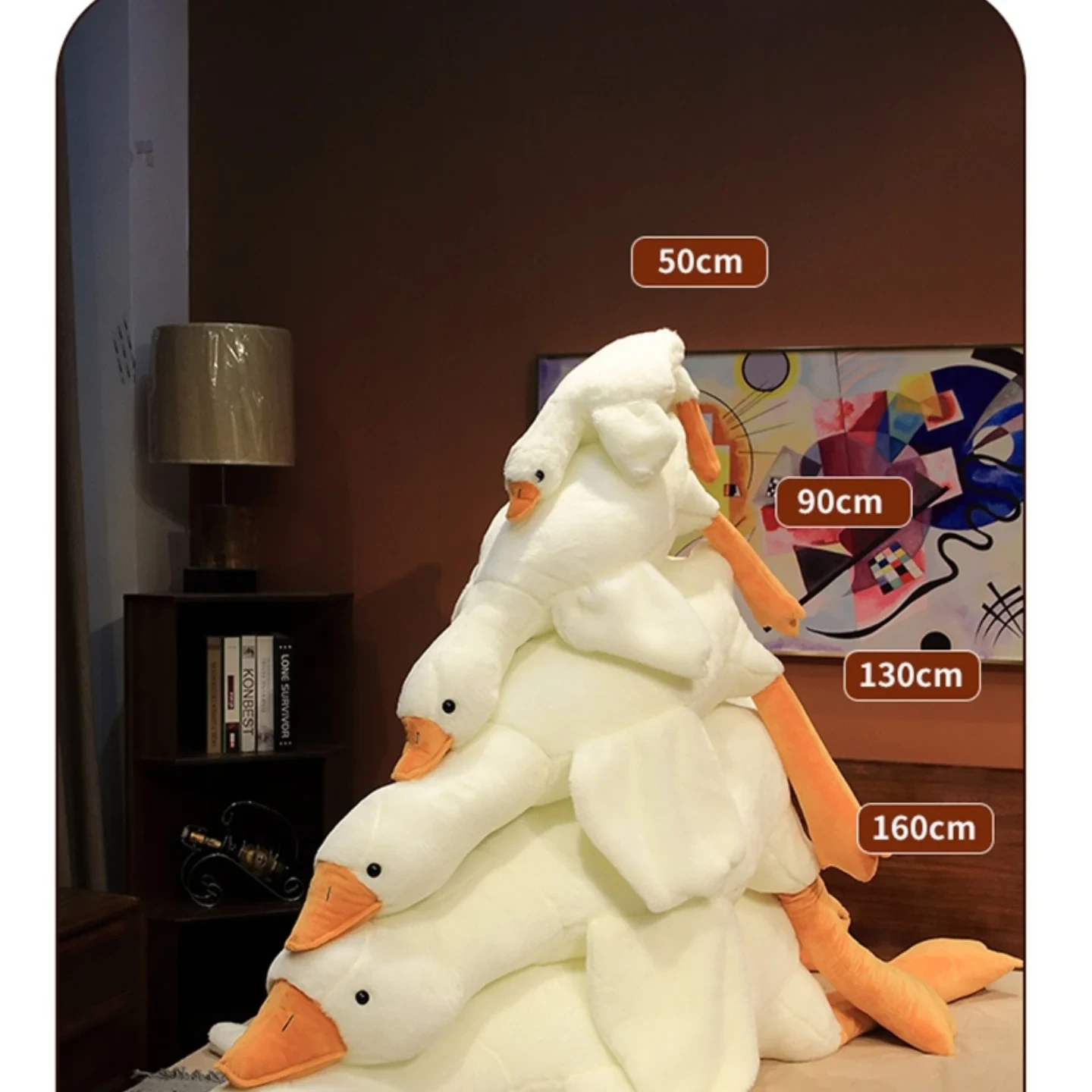 White Goose Plush