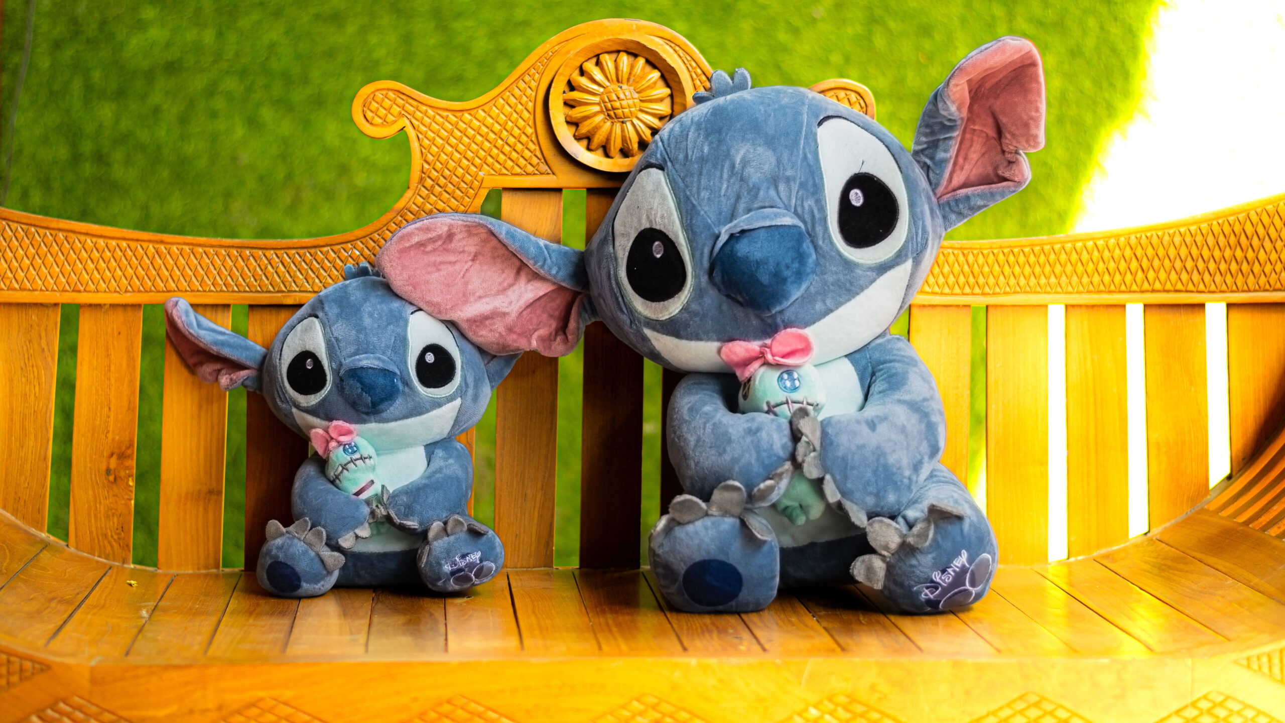 Stitch with Scrump plush