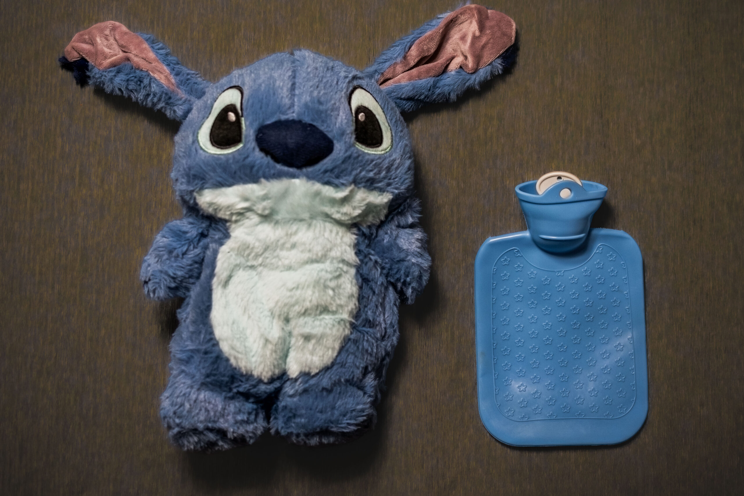 Stitch hot water bottle