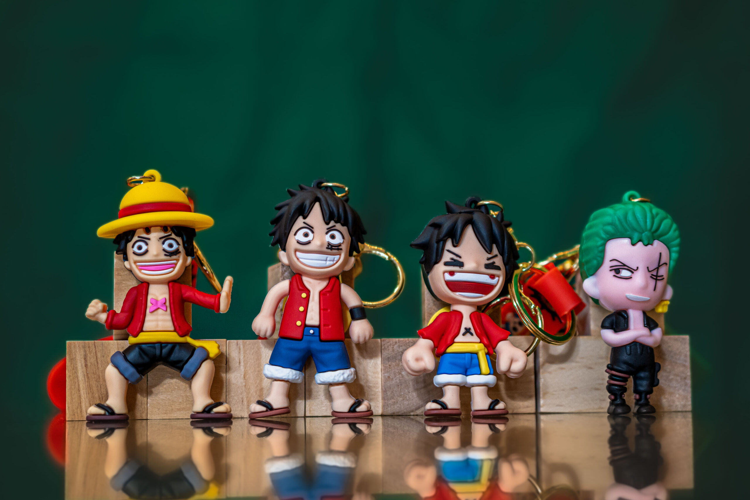One piece keychains