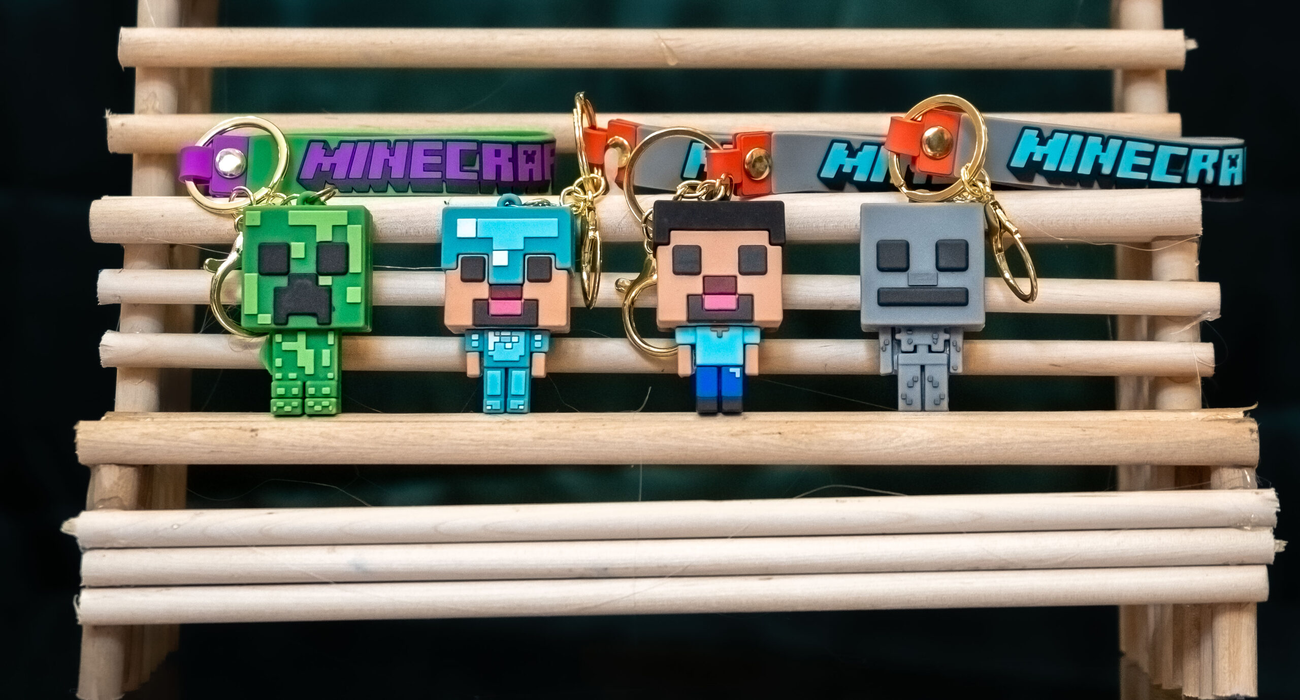 Minecraft keychains