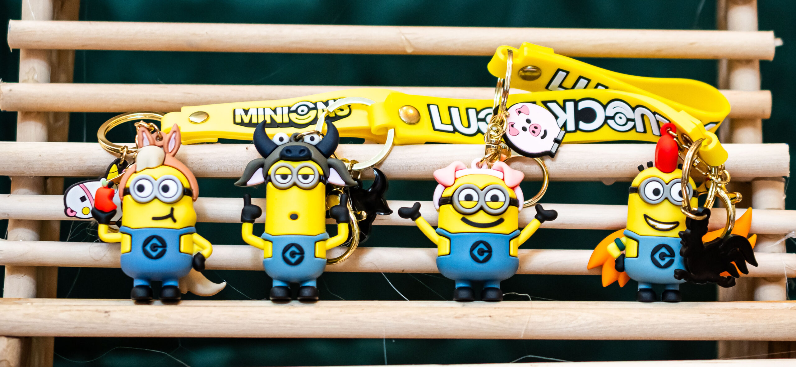 Minion keychains