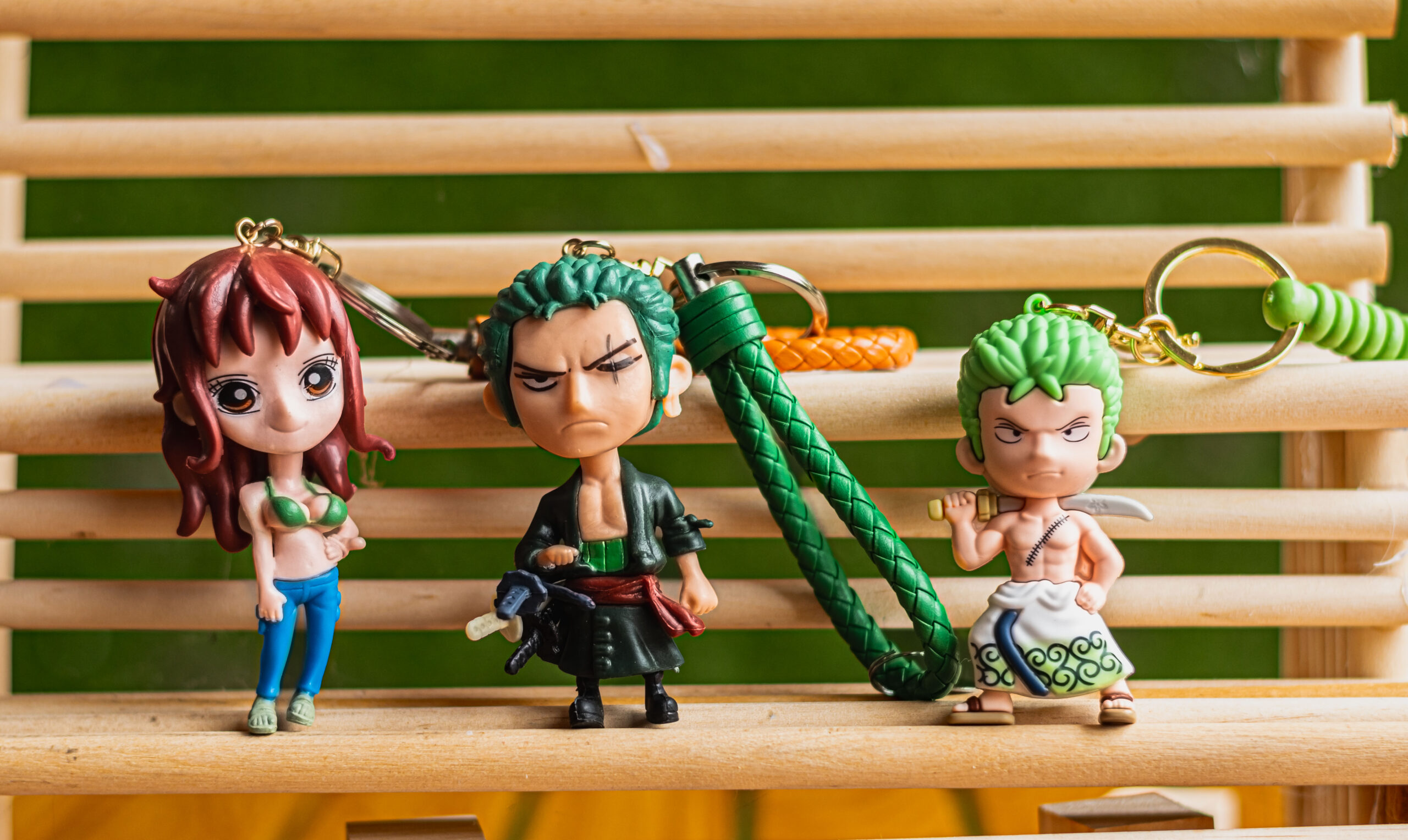 One piece keychains