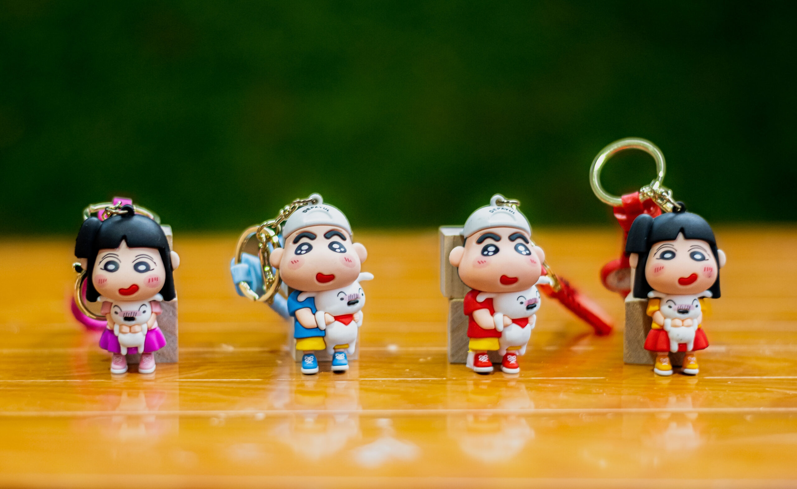 Shin-chan keychains