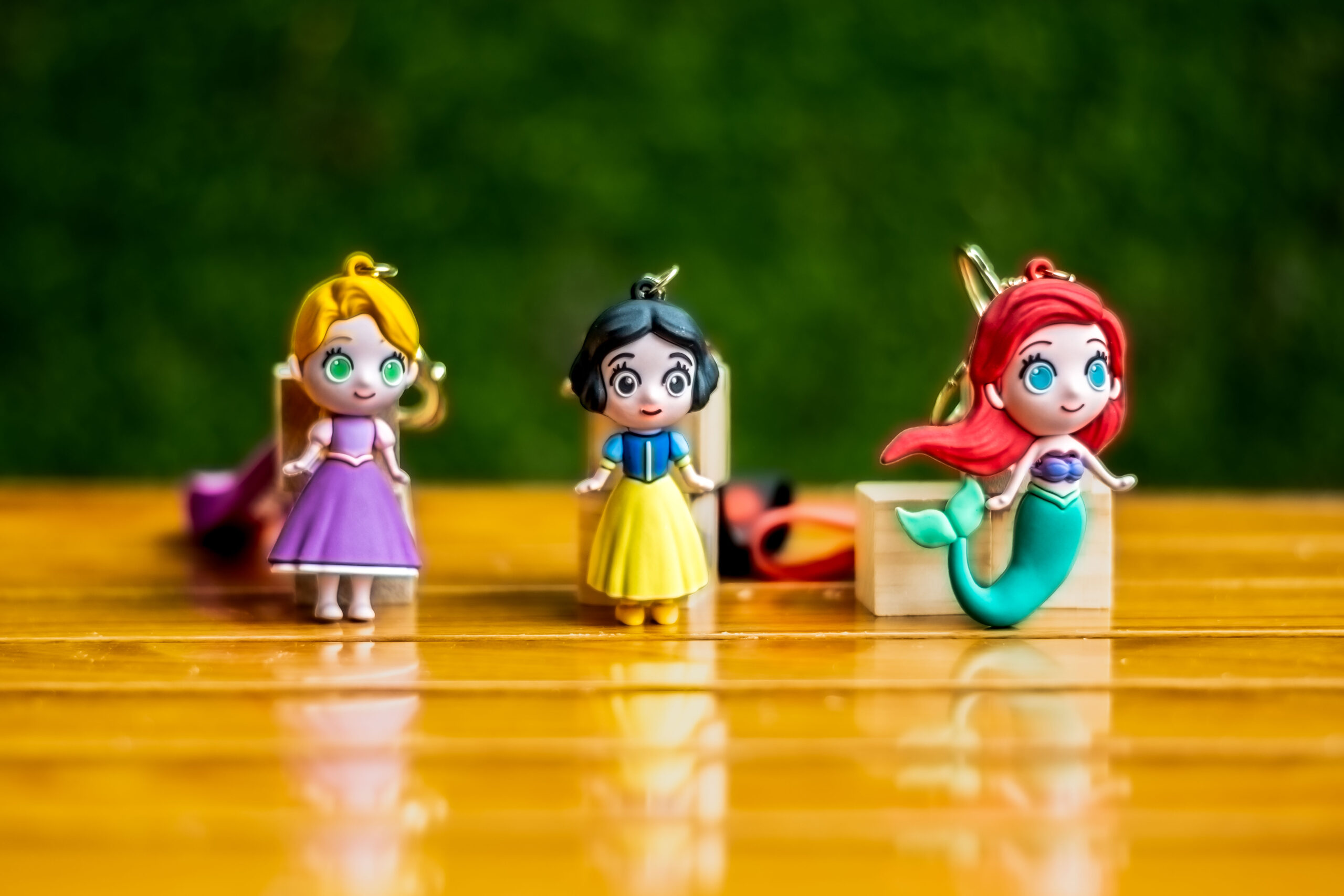 Disney princess keychains