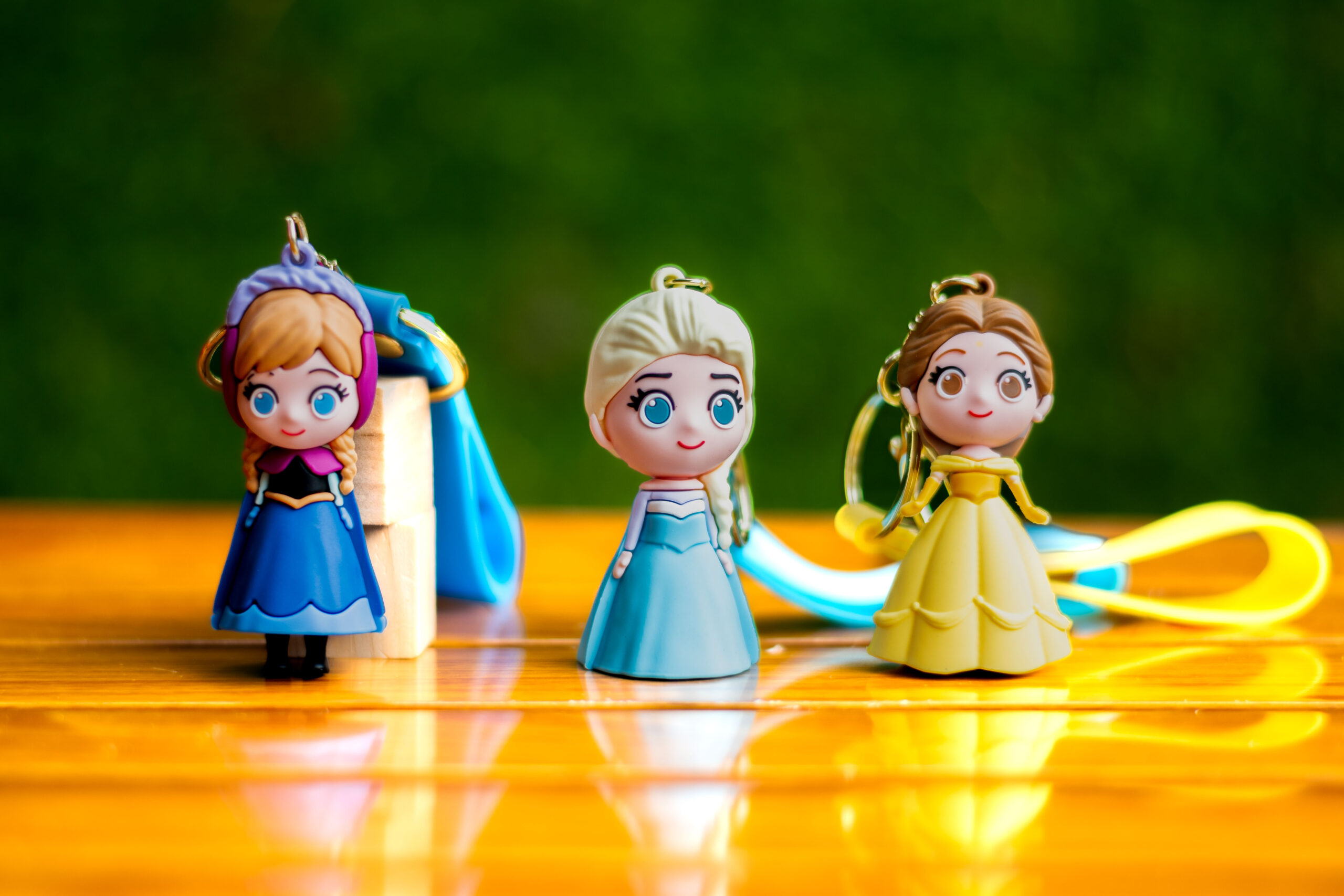 Disney princess keychains