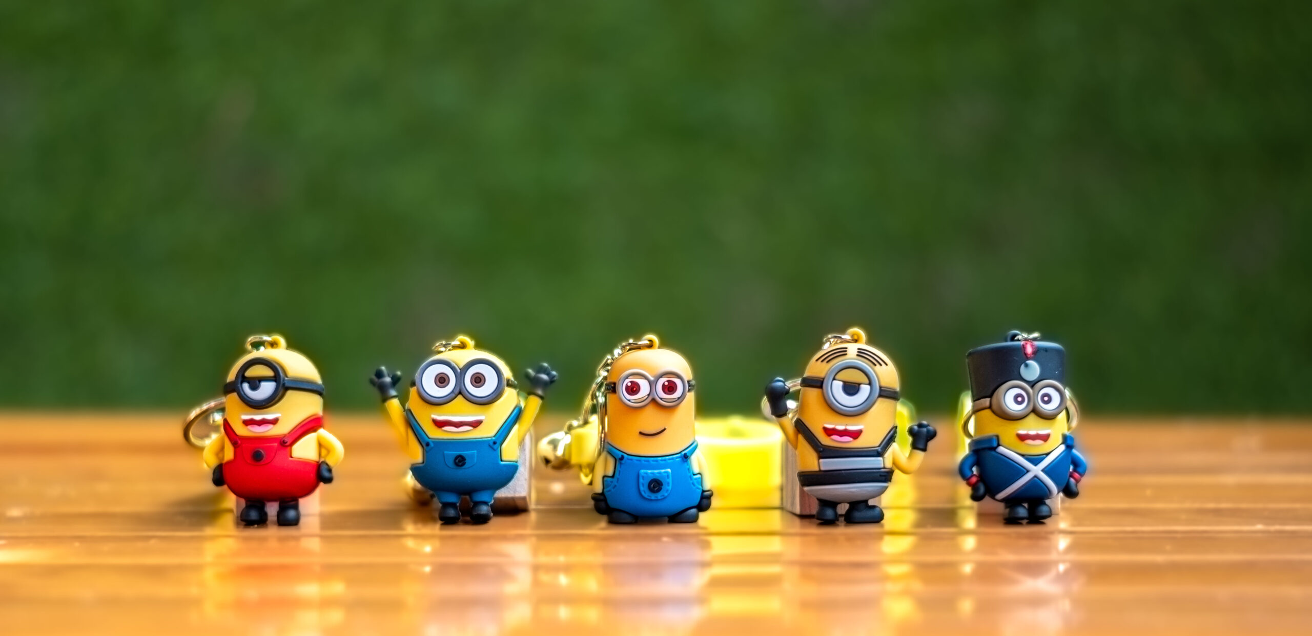Minion keychains
