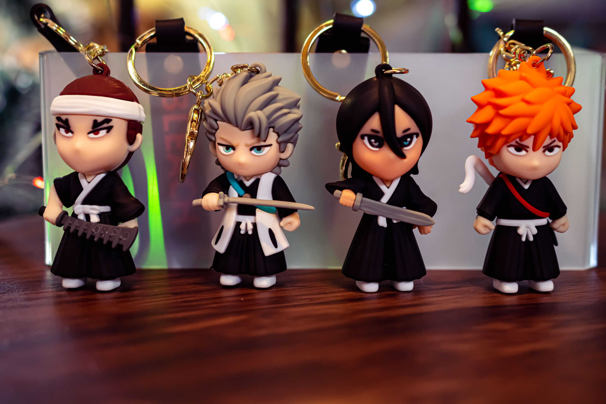 Bleach keychains