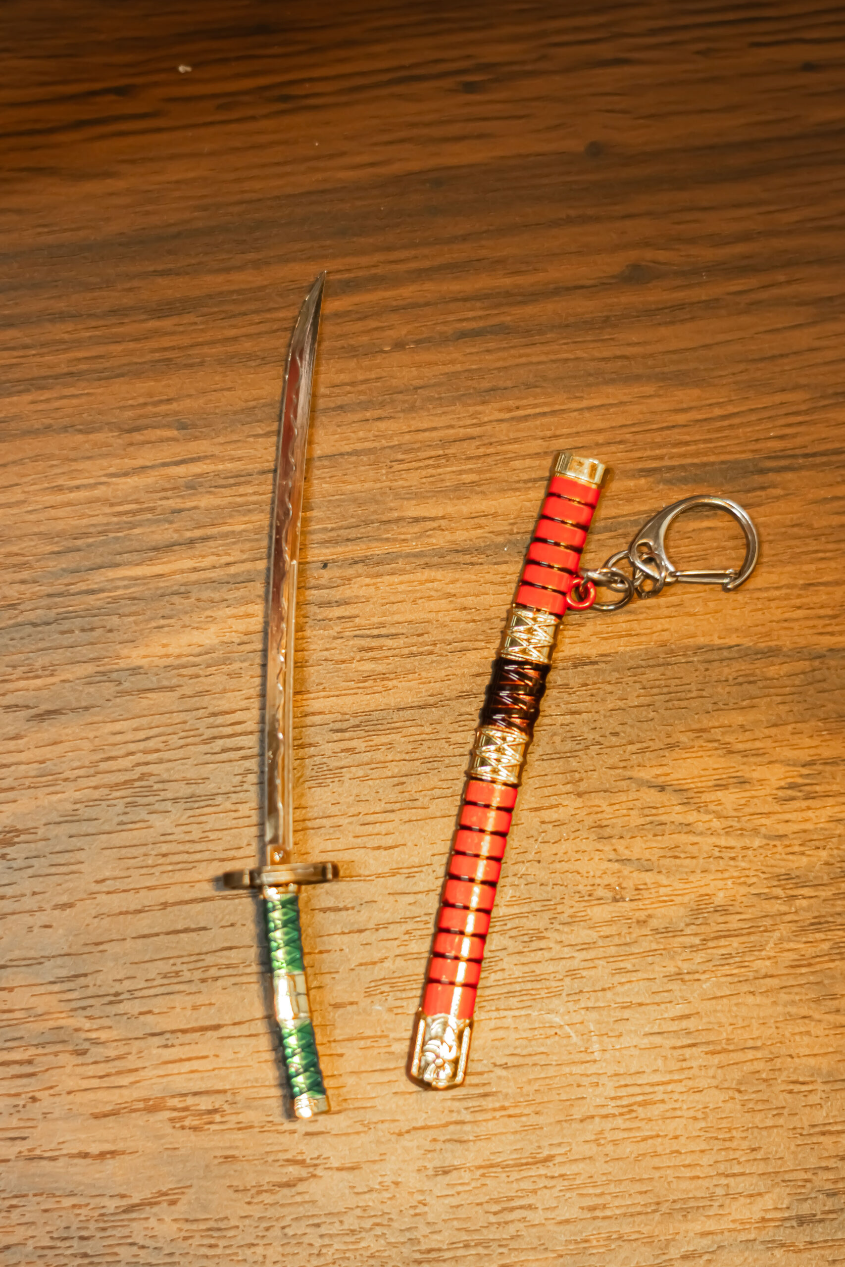 One piece katana keychains