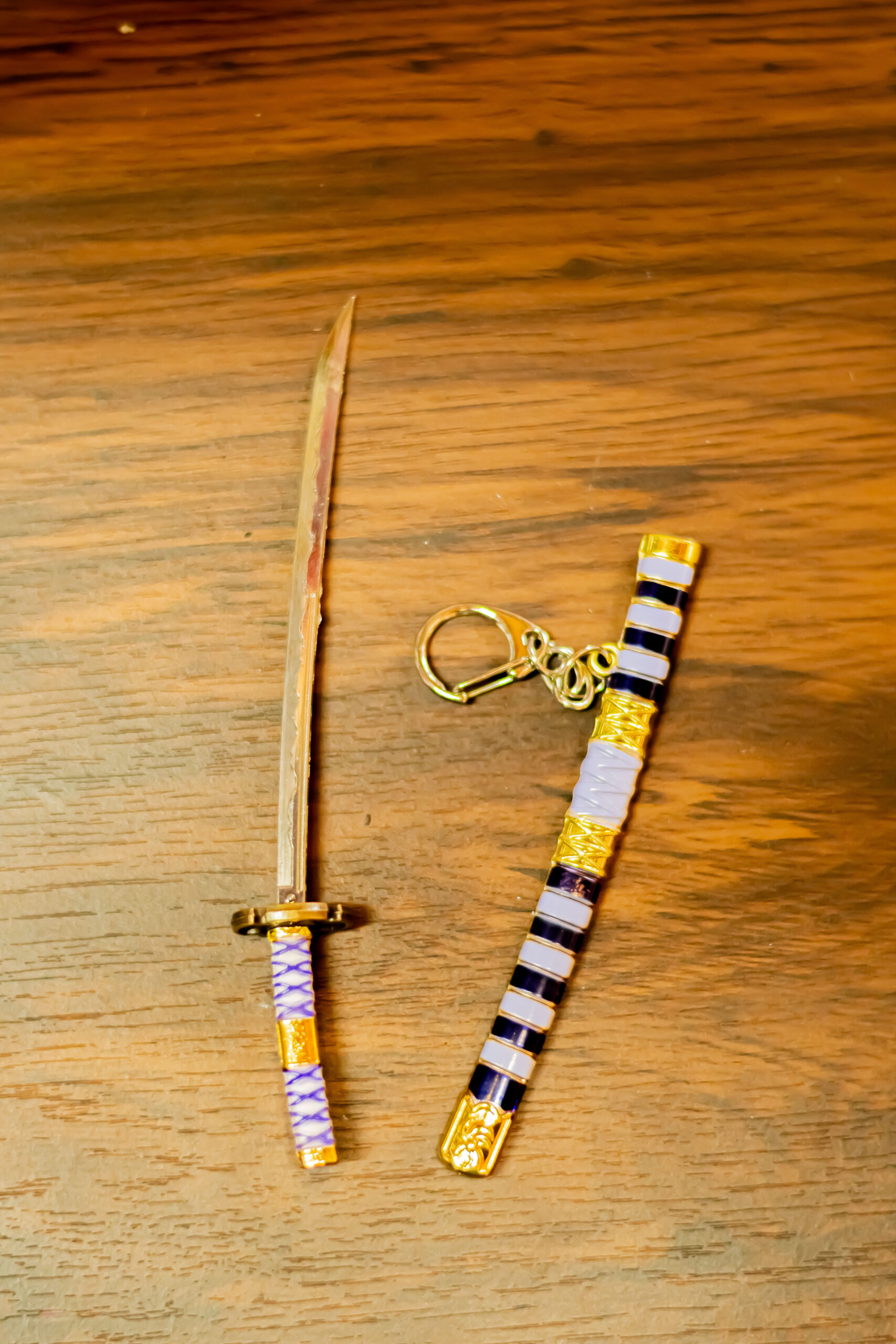 One piece katana keychains