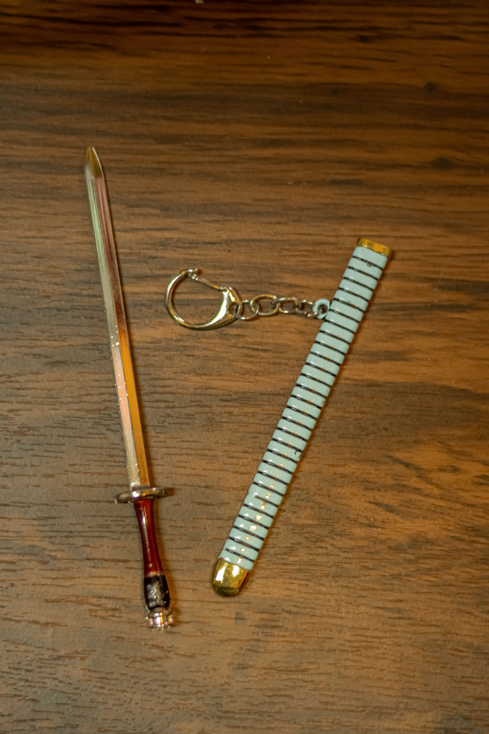 One piece katana keychains