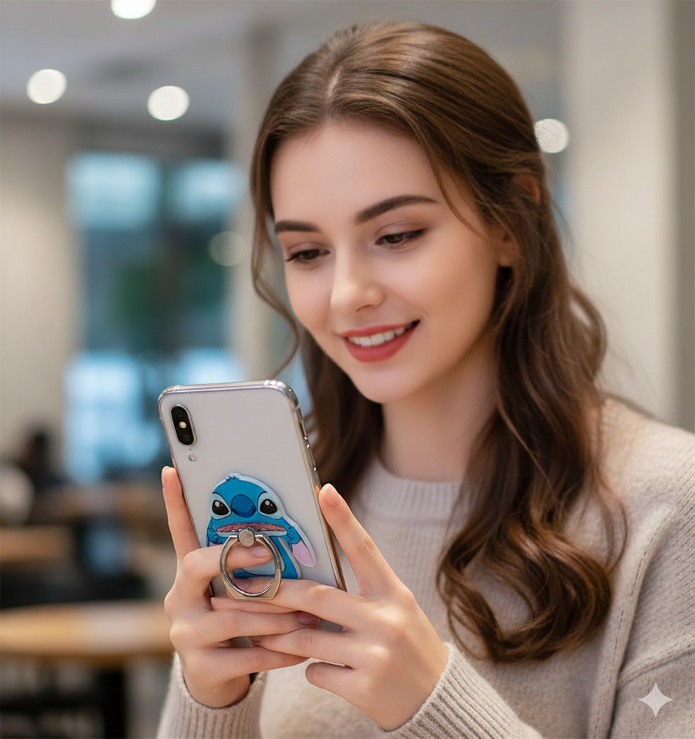 Stitch pop socket