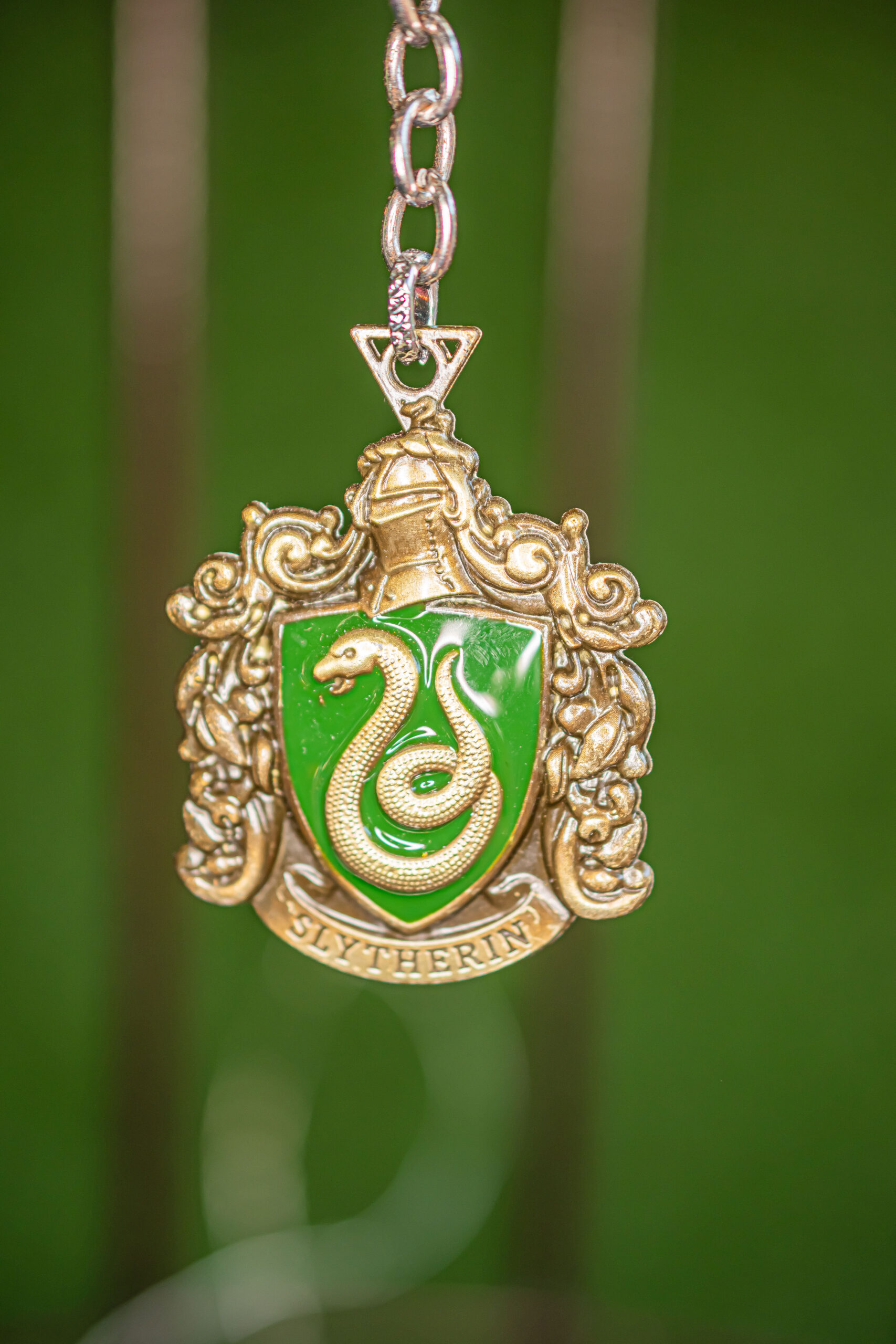 Slytherin Crest Keychain