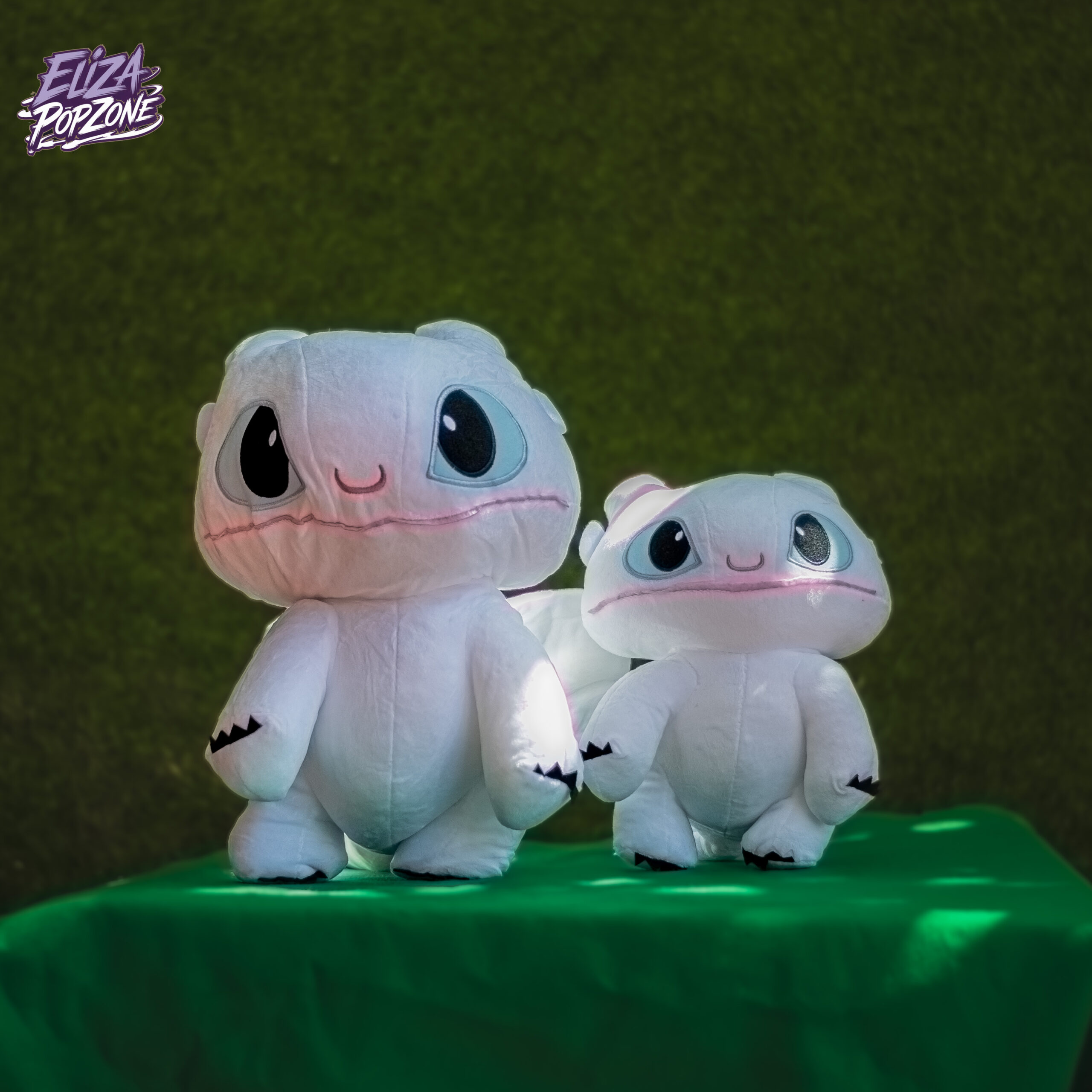 Light fury plush