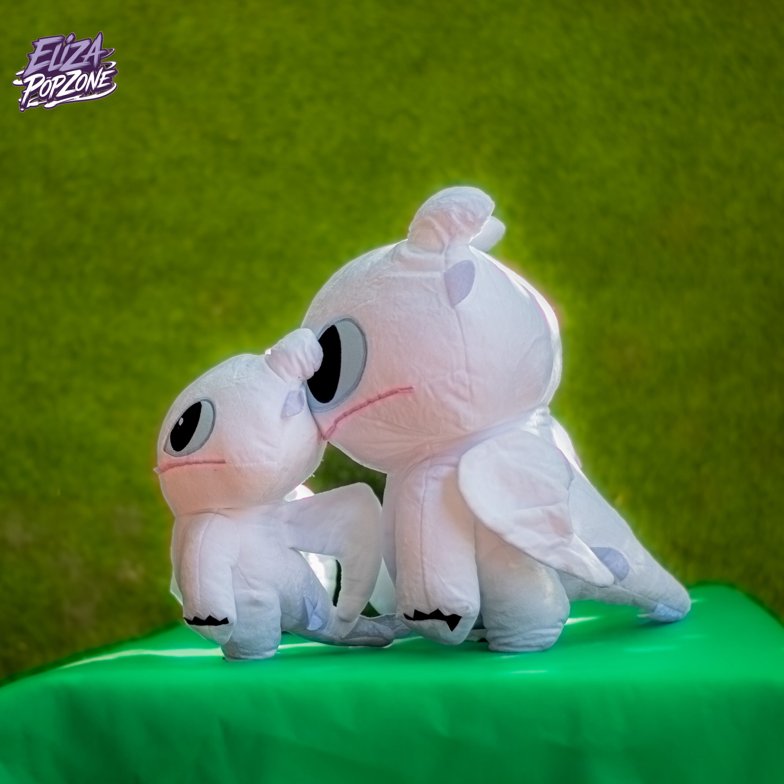 Light fury plush