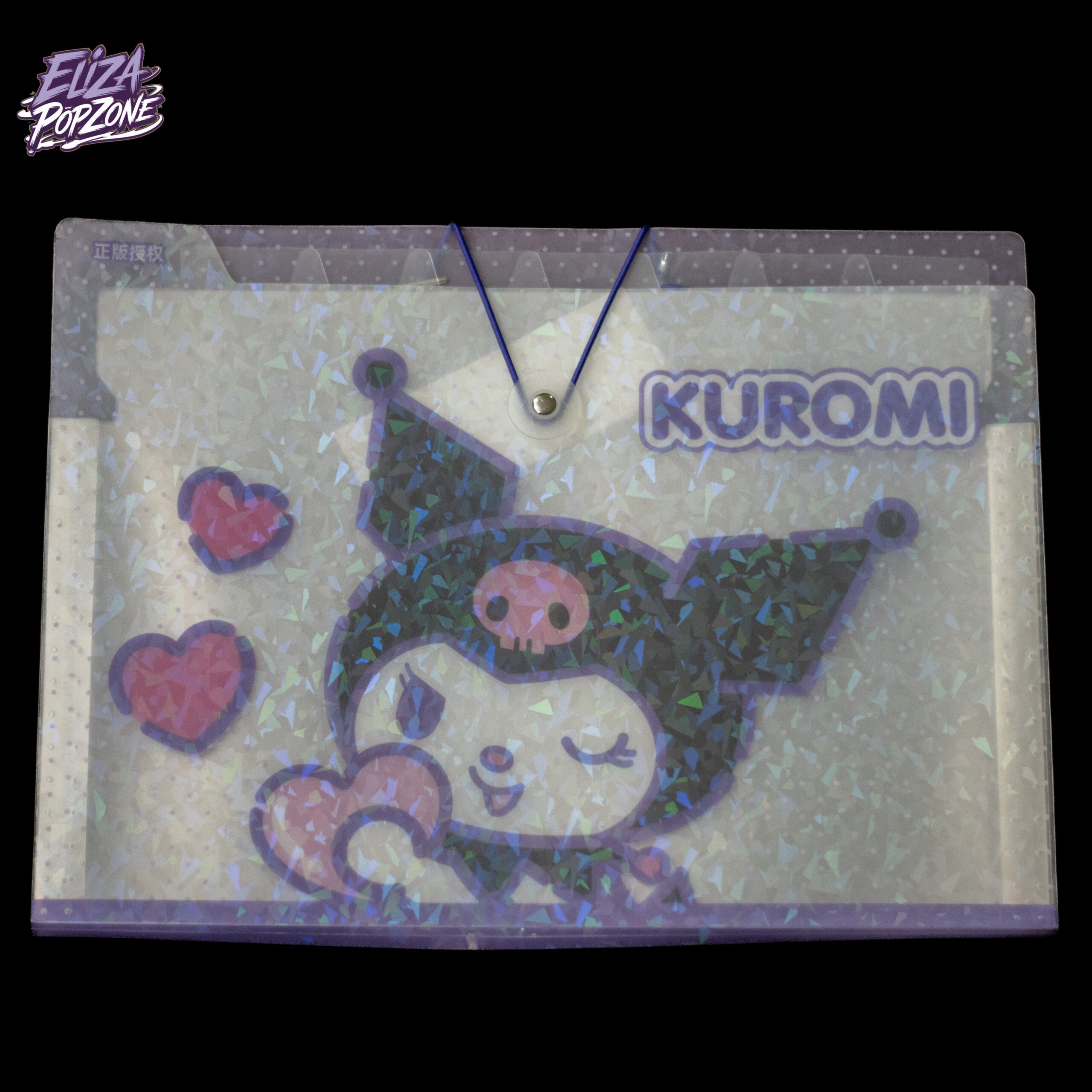 Kuromi Multi-Pocket Folder