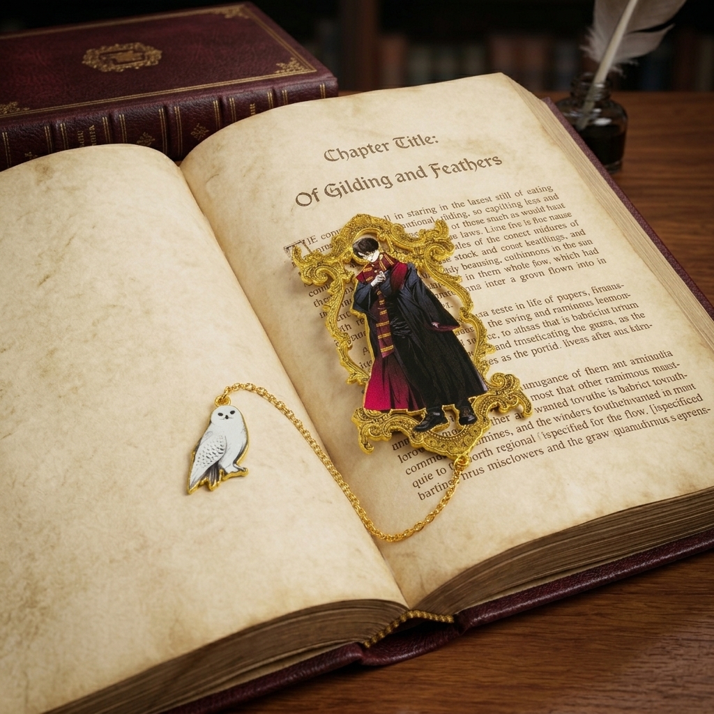 Harry Potter Bookmark metal