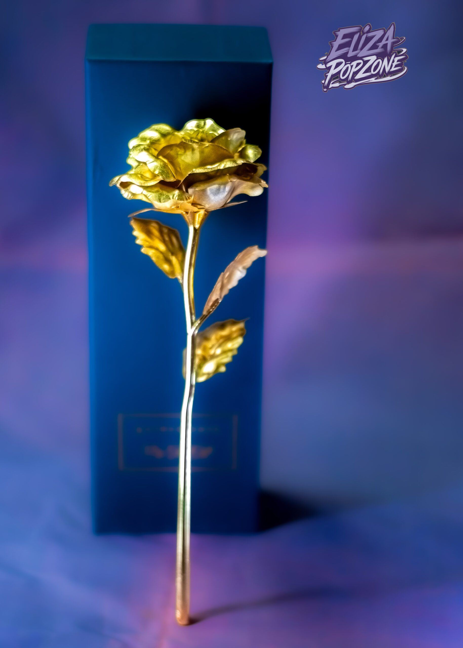 Gold Foil rose