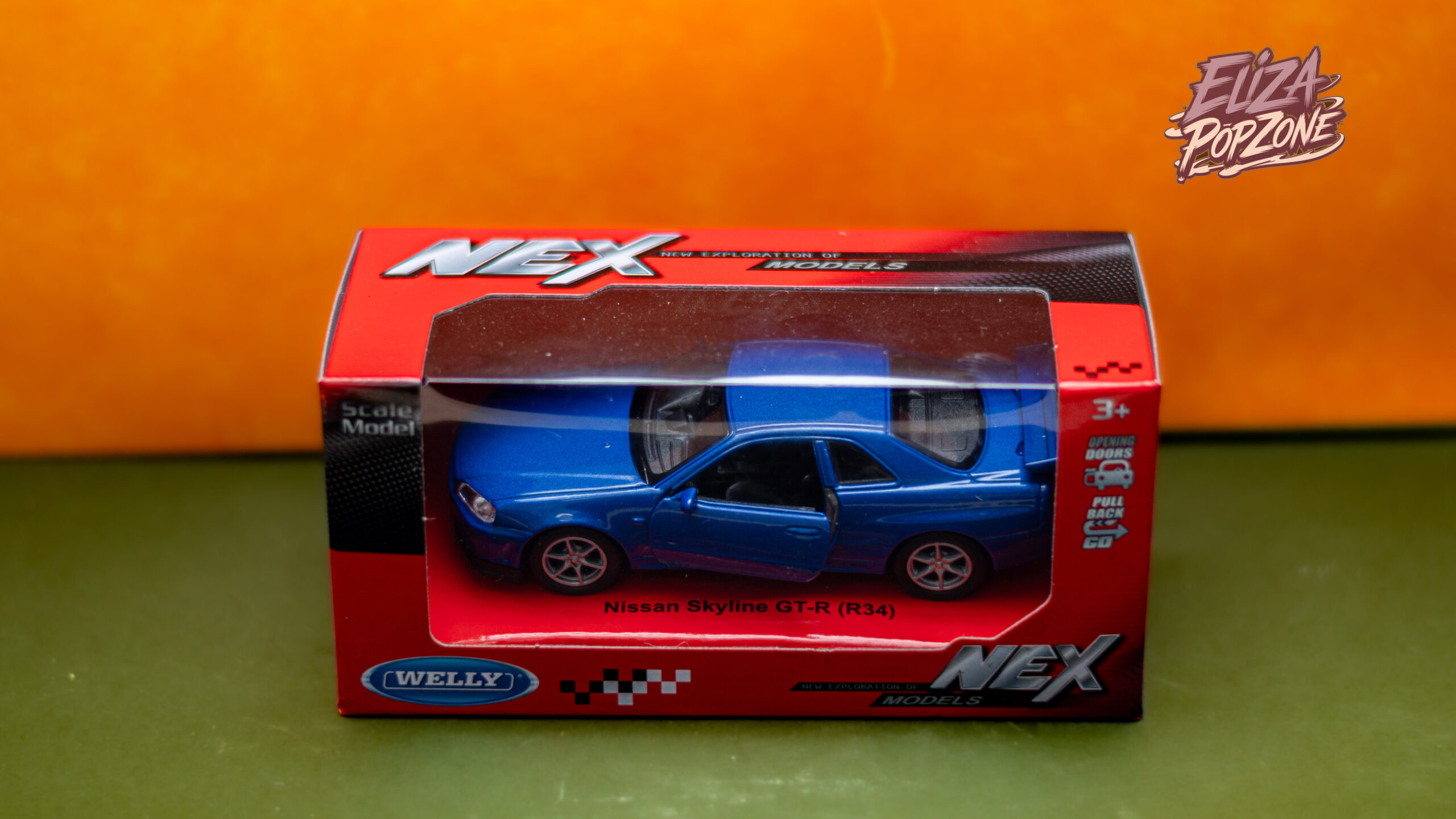 Nissan Skyline GT-R R34 1:32