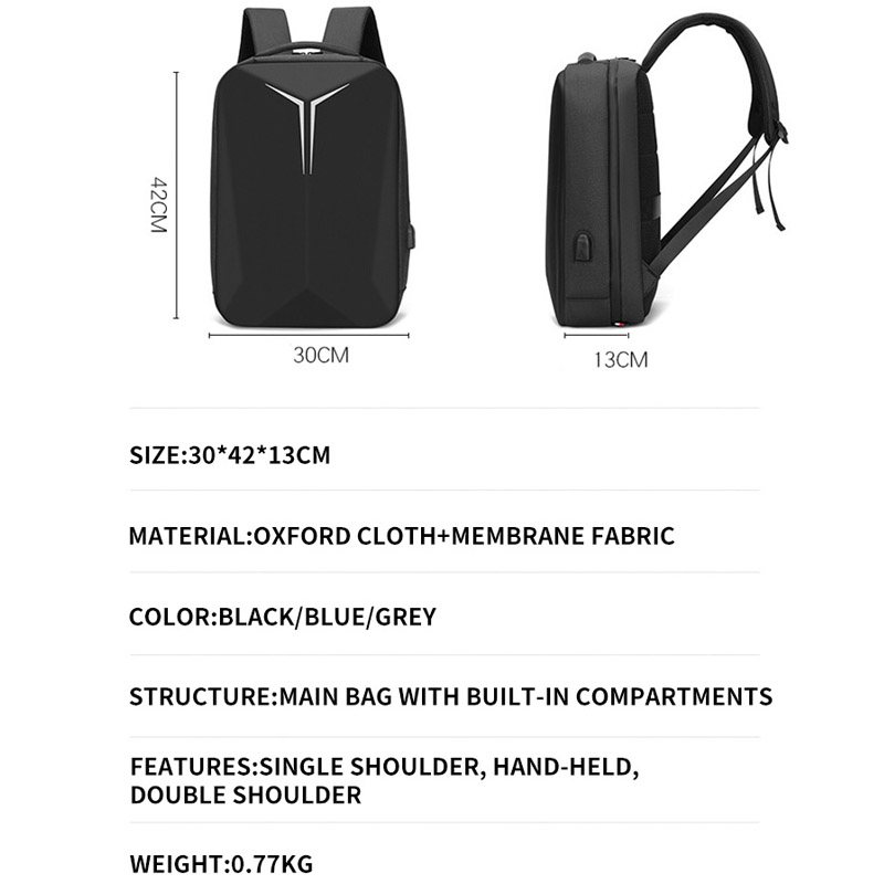 Hard Shell Laptop Back bag
