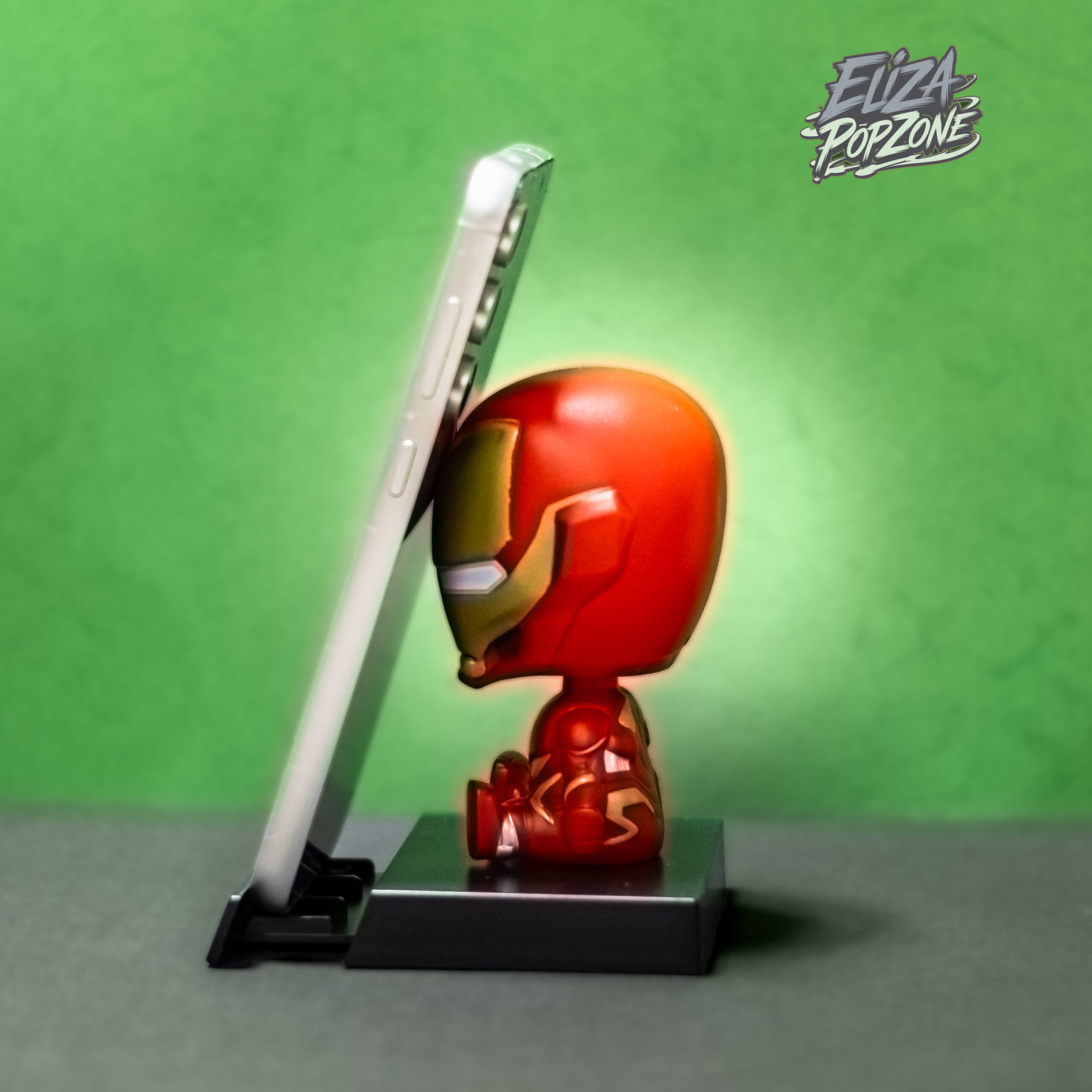 Iron Man Marvel Bobble Head Mobile Holder