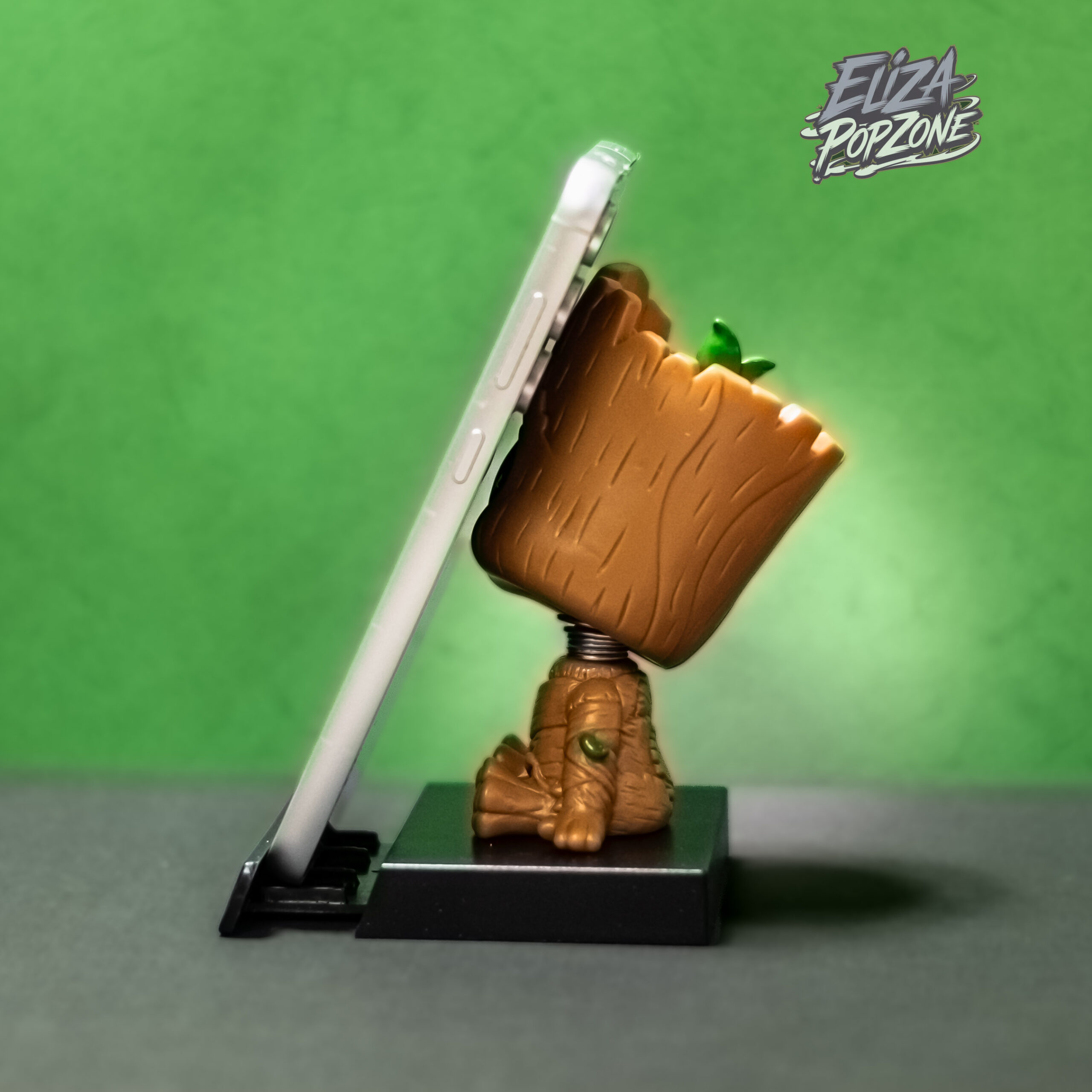 Groot Marvel Bobble Head Mobile Holder