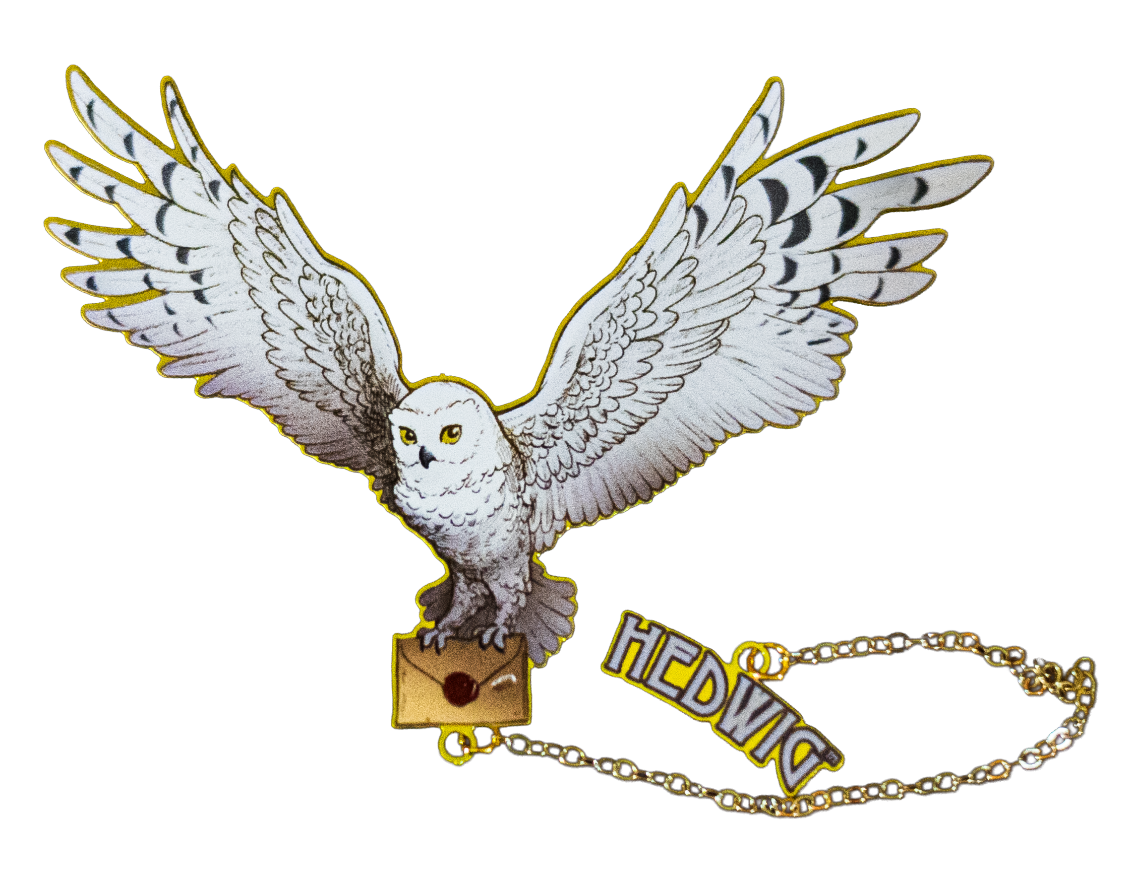 Hedwig Metal Bookmark