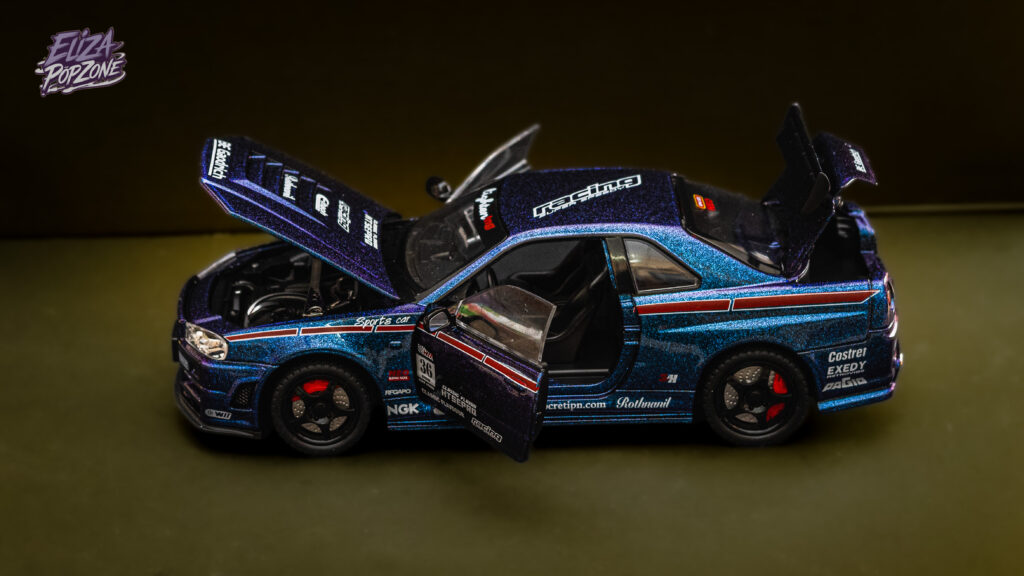 Gt R R34 Custom Lbt Nissan Skyline GT-R R34 Die-Cast - Eliza Popzone