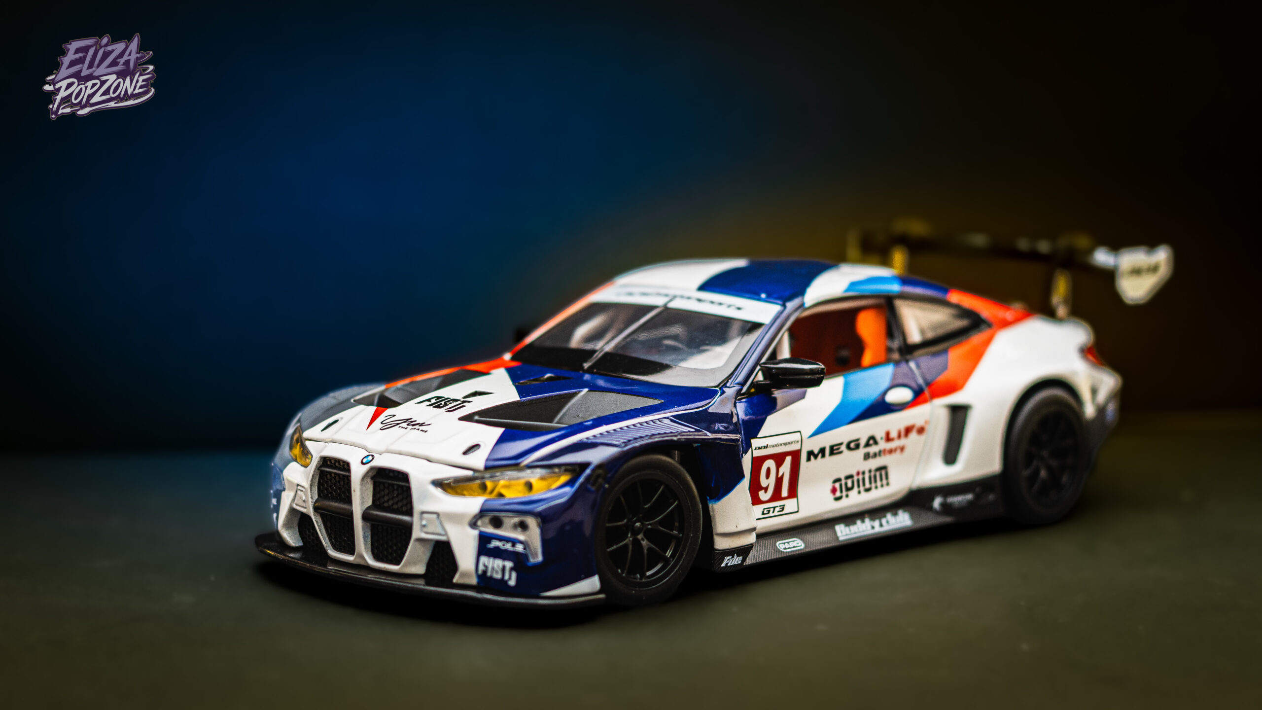 BMW M4 GT3 Race Car Die-Cast Model