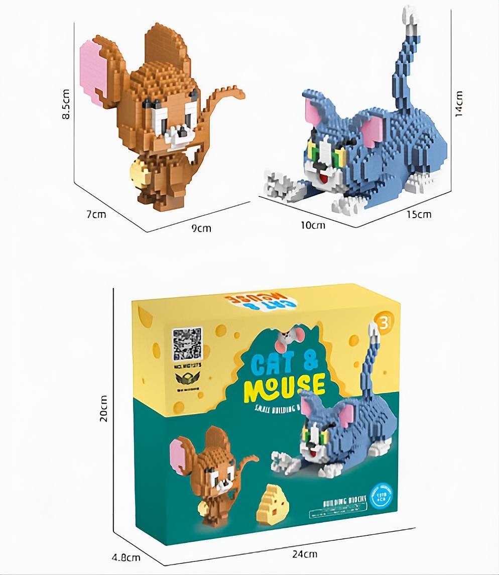 Tom and Jerry Bricks