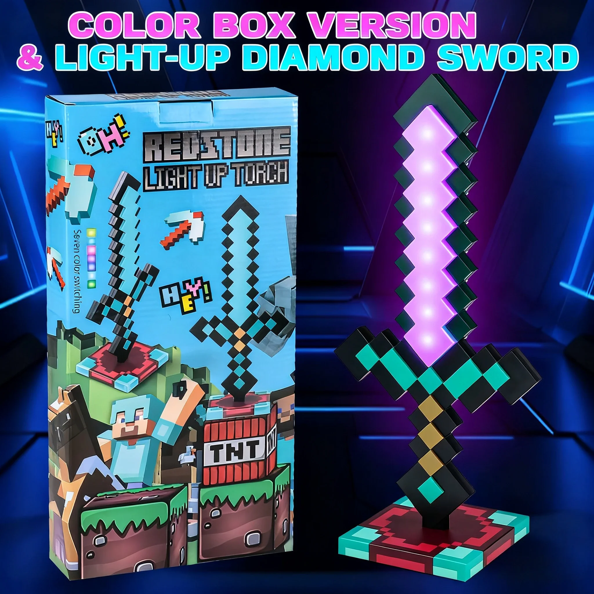 Minecraft sword light