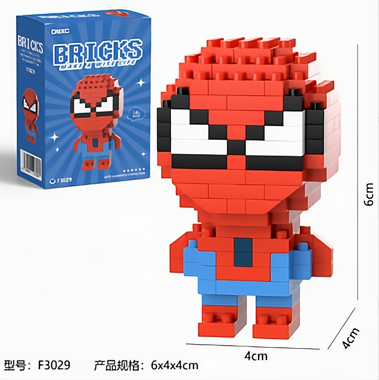 Spiderman bricks