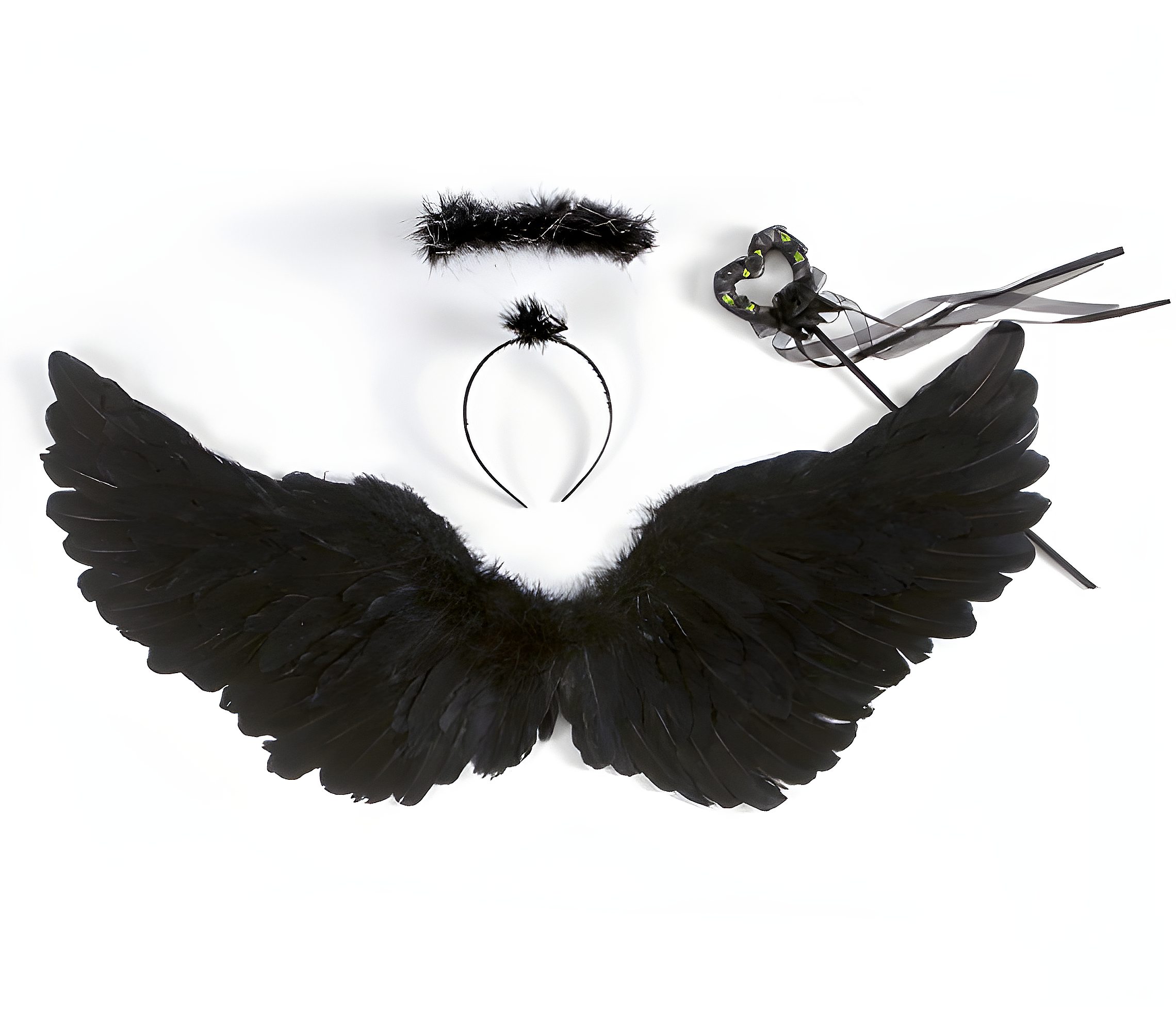 Dark angel wings
