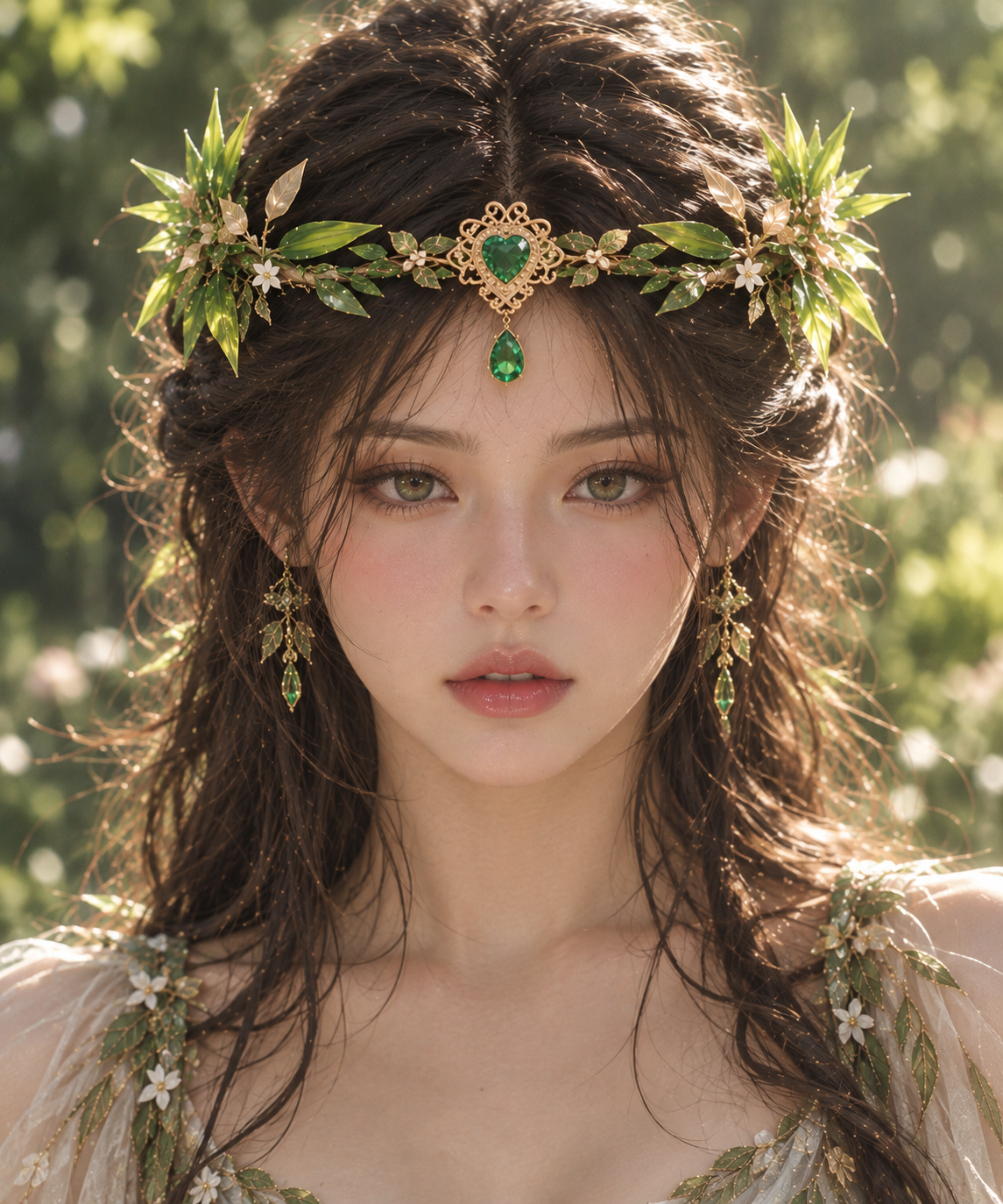 Enchanted Forest Queen Portrait